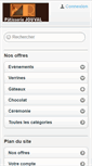 Mobile Screenshot of patisserie-jouval.com